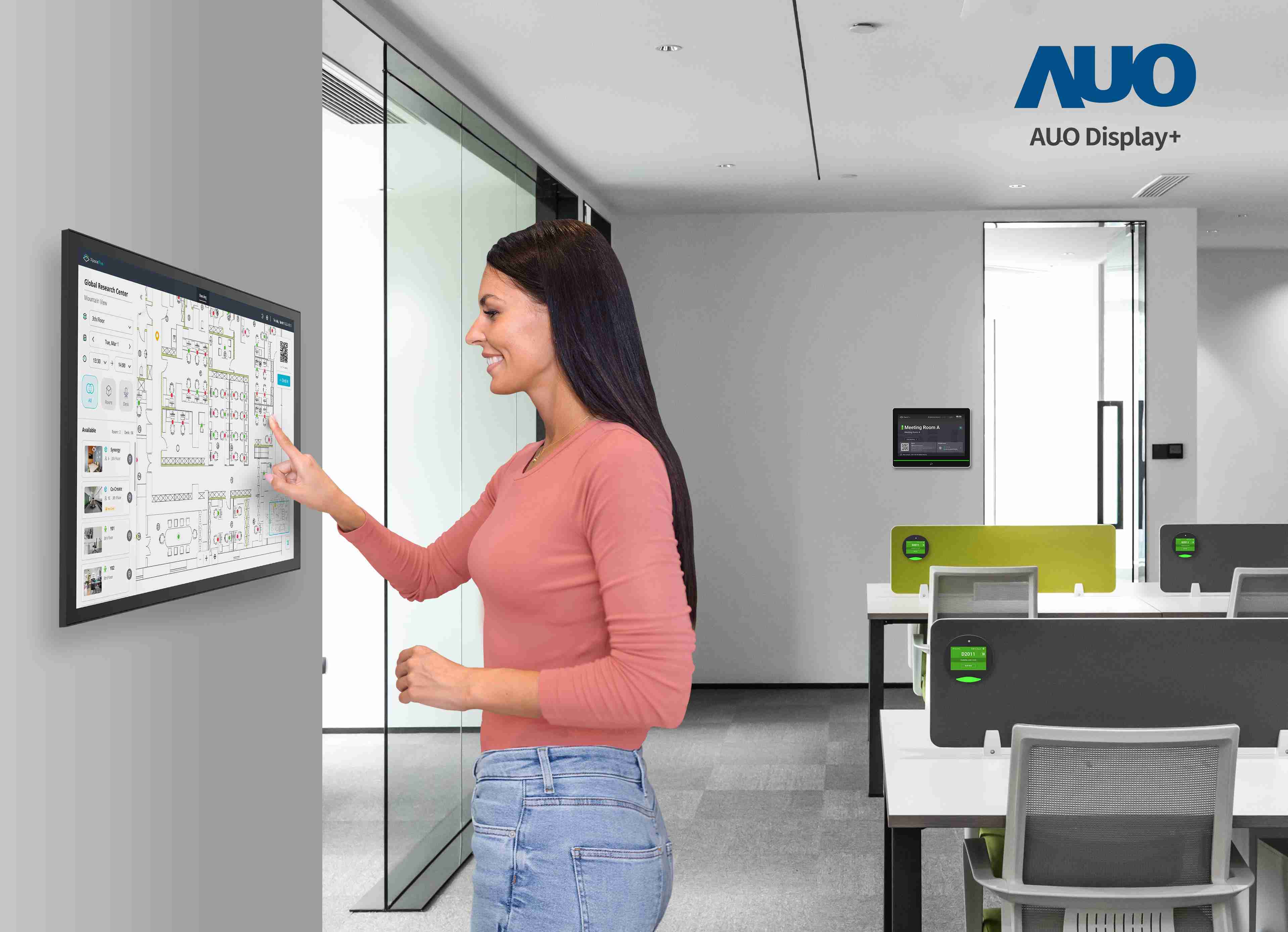 达擎会议空间管理解决方案可应用于空间预约和管理流程，，，将办公空间的查询、、、、预约和保留等流程自动化，，，为用户提供更灵活、、、、弹性的工作模式