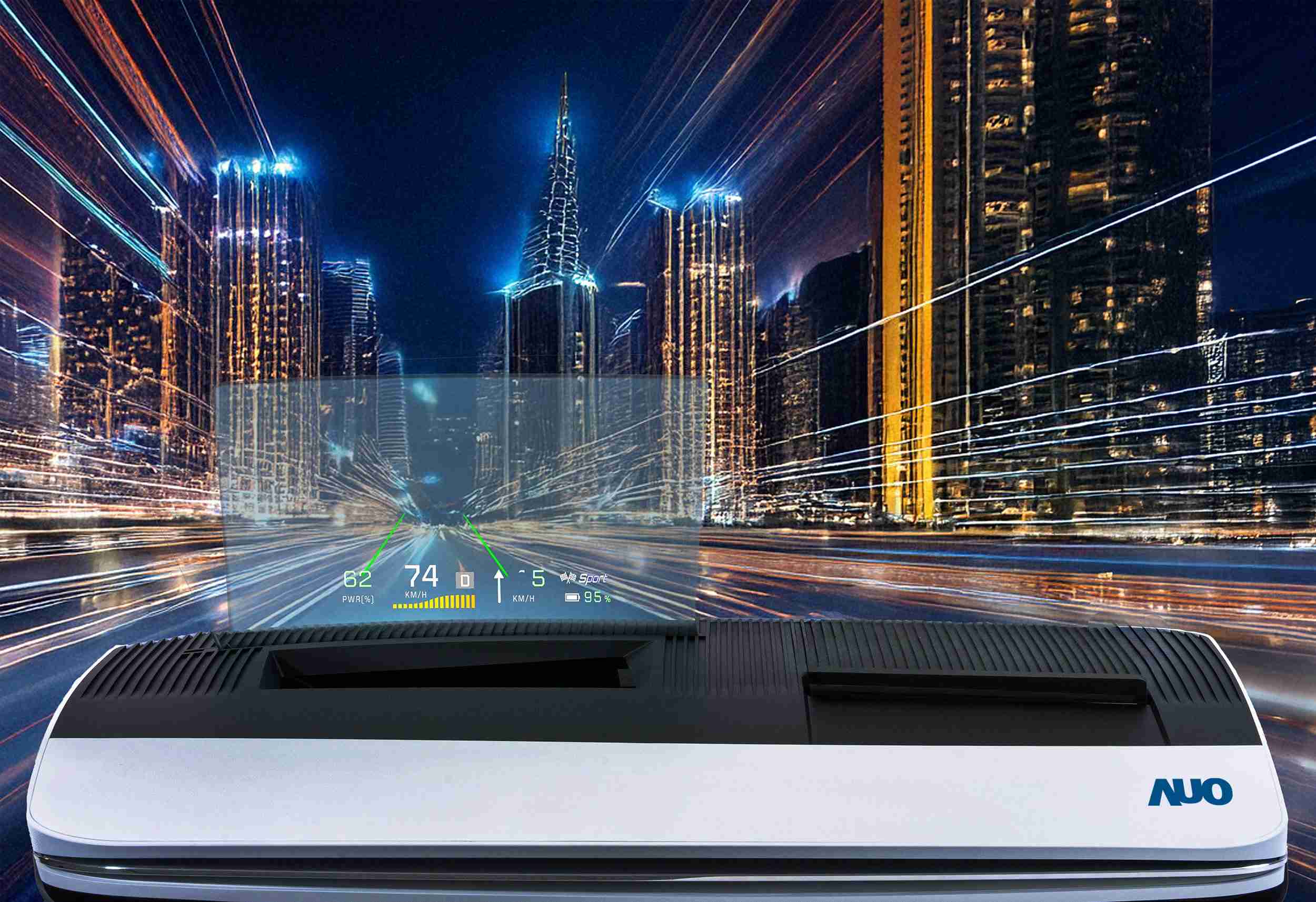 918.COM推出13吋Micro LED抬头显示器，，，，提供高入眼亮度、、、、高色彩饱和度的显示质量，，，在阳光下或黑暗中都清晰可见，，，并利用Micro LED模块体积小的优势，，，，解决车用空间有限的痛点