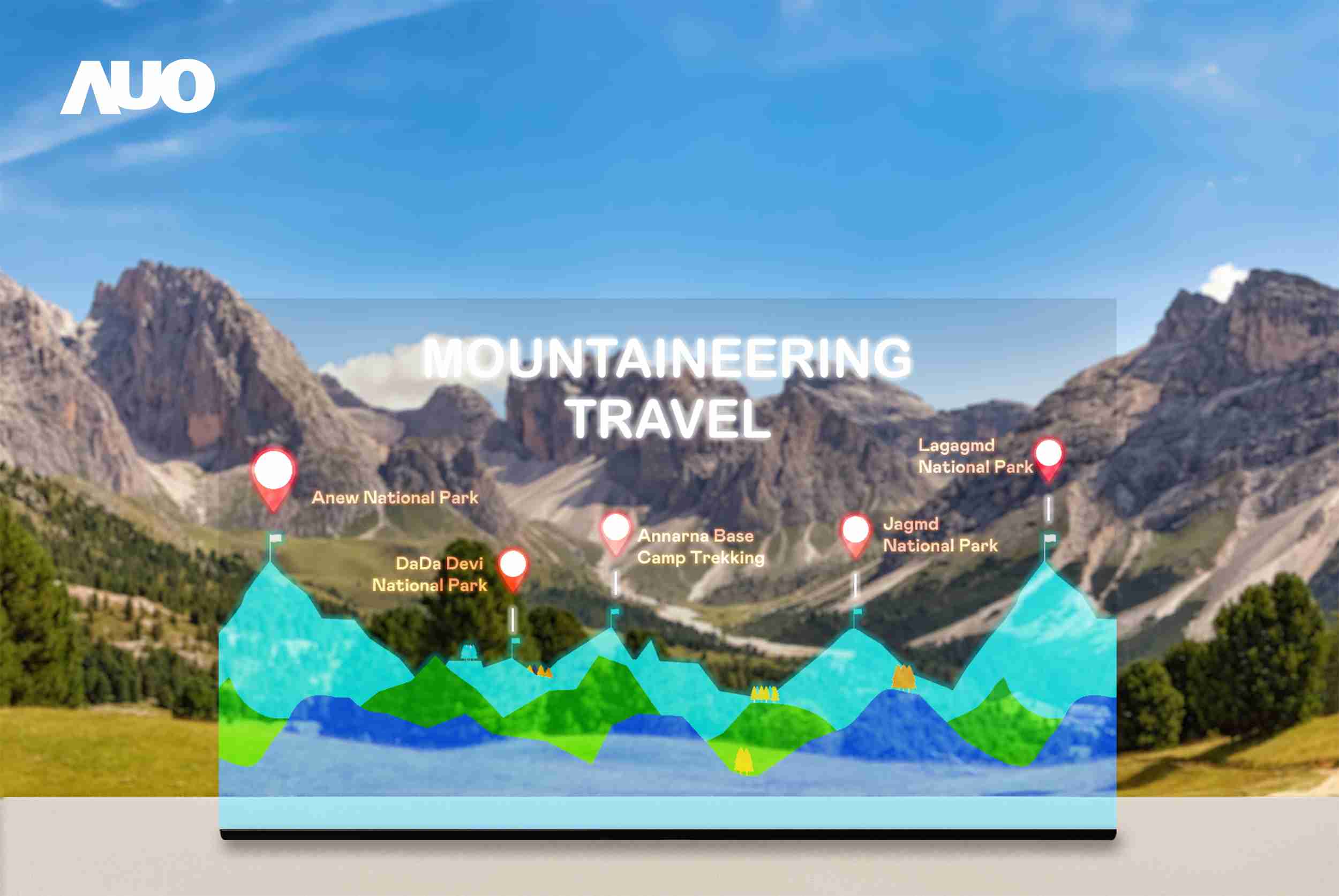 918.COM展示全球单片尺寸最大(*)42吋透明Micro LED显示器拼接而成的〝64吋透明Micro LED显示器〞，，，具备高透明度、、、1,000 nits高亮度、、、、广色域、、采用三边无边框的无缝拼接等多重特色，，，呈现超高清、、、细腻画质而不遮挡后方视觉，，满足层峰需求，，可广泛运用于零售、、艺术展览或商业空间等场域